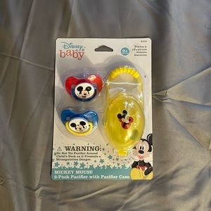 Disney Baby Mickey Mouse Pacifier Set